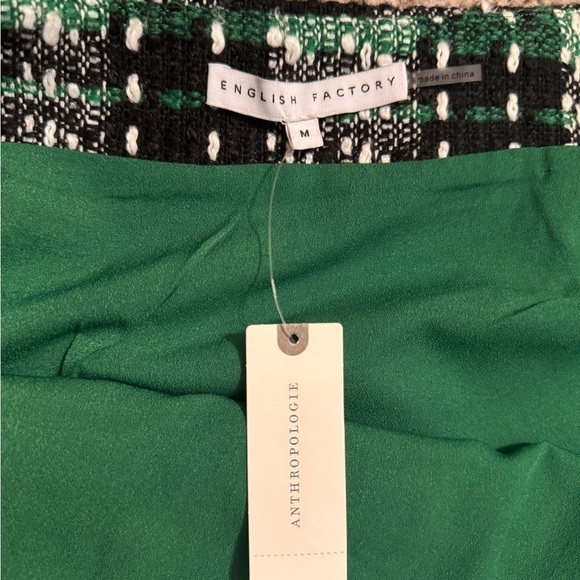 Anthropologie English Factory Endless Rose Plaid Mini Skirt, M - Picture 12 of 15